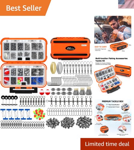 Portable 253 piece fishing - portable,