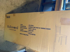 Hallowood Furniture Ledbury 2 Chairs in Light Oak . NEW BOXED.