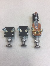 HEADLIGHT HEAD LIGHT  NEW VINTAGE DASH LAMP X2 15amp ON/OFF SWITCH SCTA TAIL