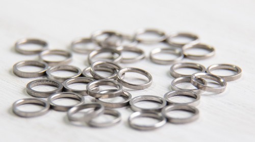 Metal thin connector - , rings