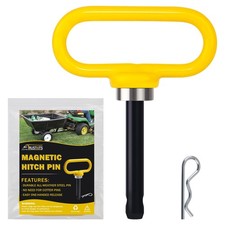 Magnetic Hitch Pin, Heavy Duty Ultra Strong Neodymium Magnet Lawn Mower Trailer