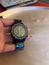 Detomaso Firenze Chronograph Watch Stainless Steel Quartz Black Dail men's watch