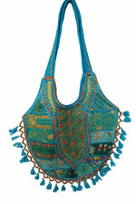 Patchwork boho hippy handbag