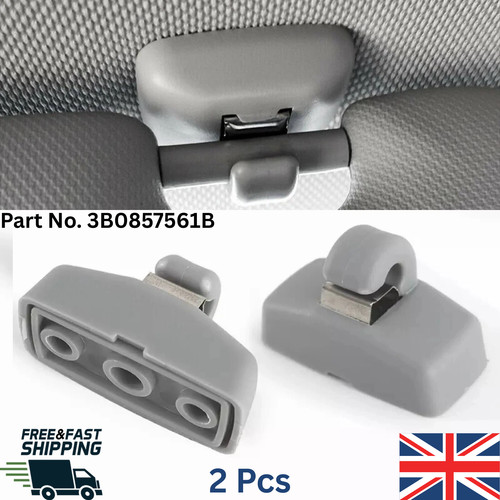Sun visor clip grey - for, vw