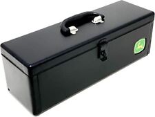 Genuine John Deere Black Metal Tractor Tool Box - RE275592