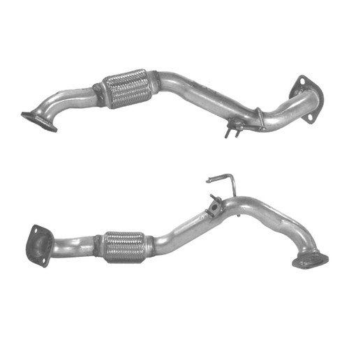 Exhaust pipe front fitting - exhaust,