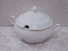 Seltmann Weiden Bayreuth Porcelain Tureen Soup Tureen - Vintage - White