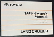 1999 TOYOTA LAND CRUISER