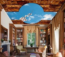 3D Plum Blossom 860 WallPaper Murals Wall Print Decal Deco AJ Zoe