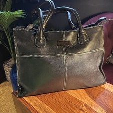 Osprey London Black Leather