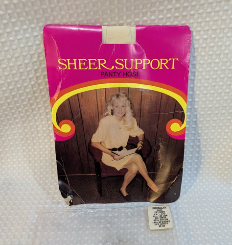 Vintage 1970 sheer support - vintage, 1970’s
