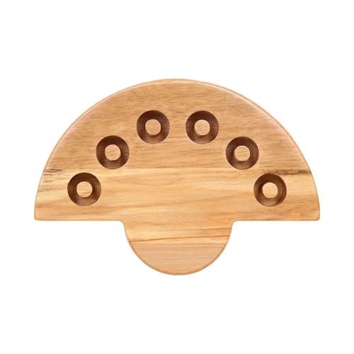 Flexible wooden display rack - flexible,