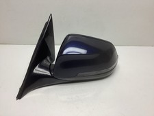 BMW 5 SERIES F10 F11 PASSENGER LEFT SIDE WING MIRROR LCI M SPORT 13-16 BLACK 416