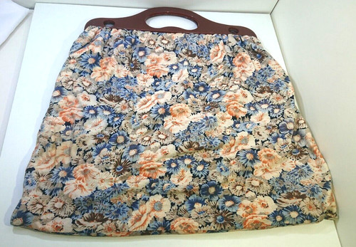 Knitting bag shopping handbag - knitting,