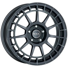 ALLOY WHEEL MAK NTT FOR KIA RIO 7X17 4X100 GLOSS GUN METALLIC PVM