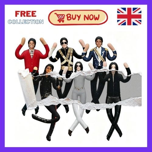 28cm michael jackson posable - michael,