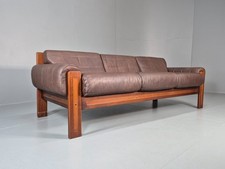 Vintage 3 Seater Sofa Brown