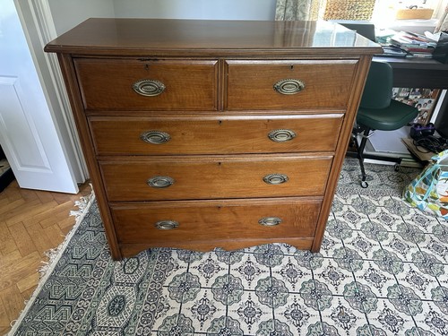 Large antique solid wood - large,