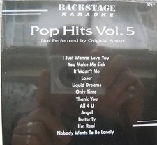 **KARAOKE CD+G DISC BACKSTAGE