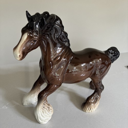 Beswick cantering shire - shire, in