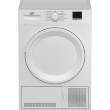 Beko 8 kg Condenser Tumble Dryer Sensor Drying, Anti-Crease & Large Porthole