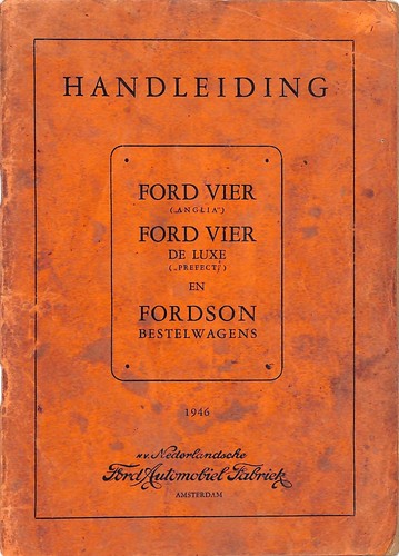 Ford four anglia - four,