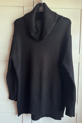 Peacocks black cowl neck - peacocks,