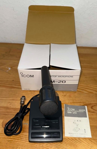 Icom microphone stand - microphone, w/