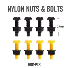 BEK-FIX Yellow & Black Number