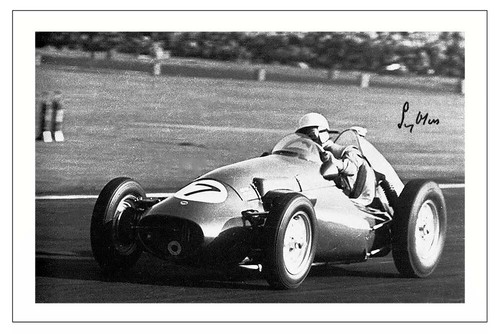Stirling moss signed autograph - stirling,