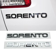 For Kia Sorento 1pcs Rear LOGO ABS Emblems & Ornaments SUV Old Before 2012