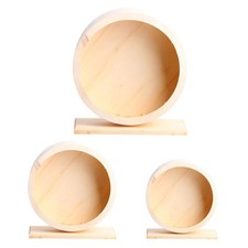 Round Wooden Roller Hamster