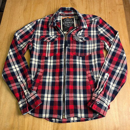 Superdry jacket mens large red - superdry,