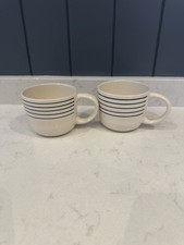 Next Pair 2 Navy Blue Striped