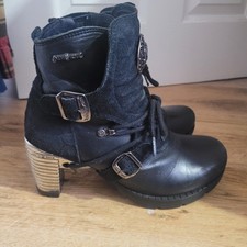 New Rock Women's Heeled ankle