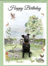 Patterdale Terrier Dog (4"x