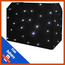 Equinox DJ Booth LED Starcloth