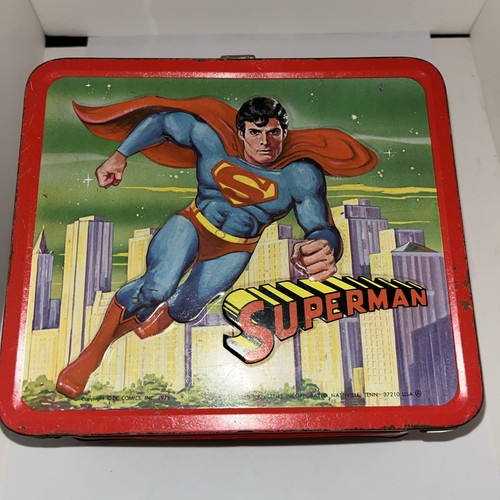 Vintage superman metal - vintage,