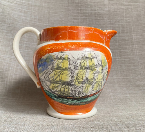 Antique rare c1820s sunderland - antique,