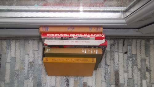 Six old football - football, books