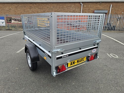 New car trailer brenderup 1203 - car,