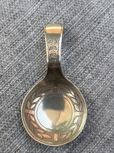 Rare silver george iii caddy - rare,