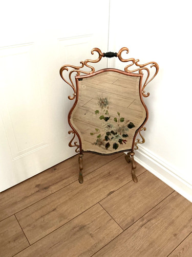 Vintage mirrored regency - vintage,