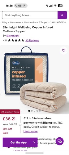 Silentnight wellbeing copper - silentnight,