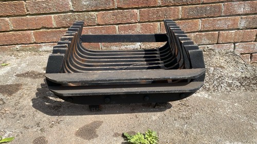 Wrought iron fire basket - iron,