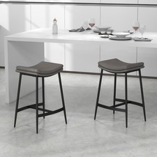 Industrial Bar Stools Set of 2