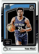 2024-25 Donruss Optic NBA N. 265 Yves Missi Rated Rookie
