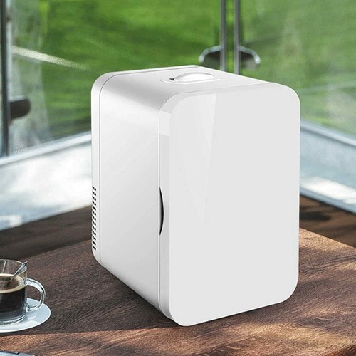 Portable mini fridge table - 8l,