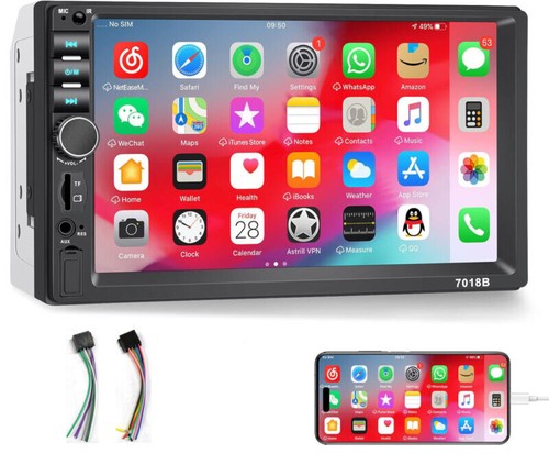 Double din car radio - car,