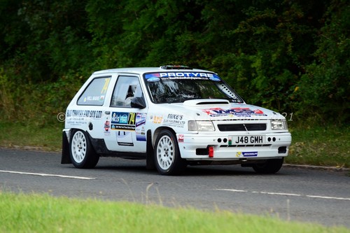 Rally car photo 12x8 - rally,